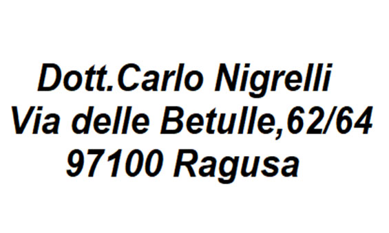 CARLO NIGRELLI