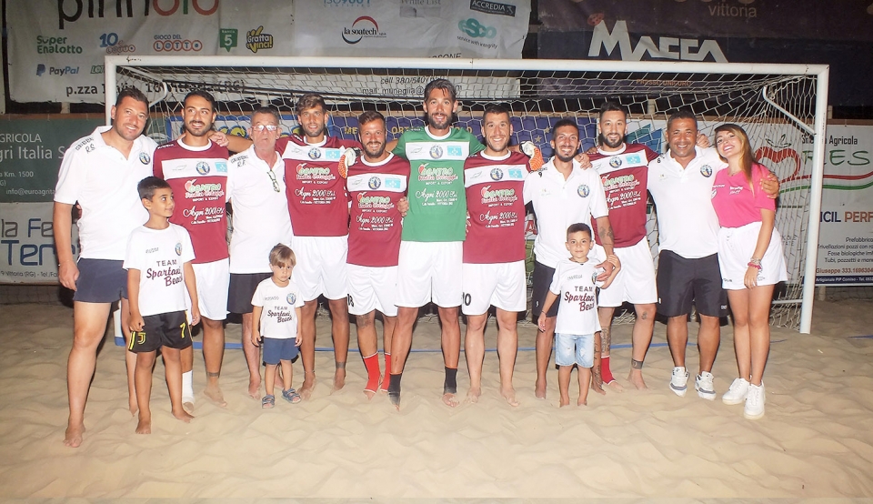 Beach Soccer: Non deludono gli Spartani Beach, successo all'esordio dell'As Cioppa